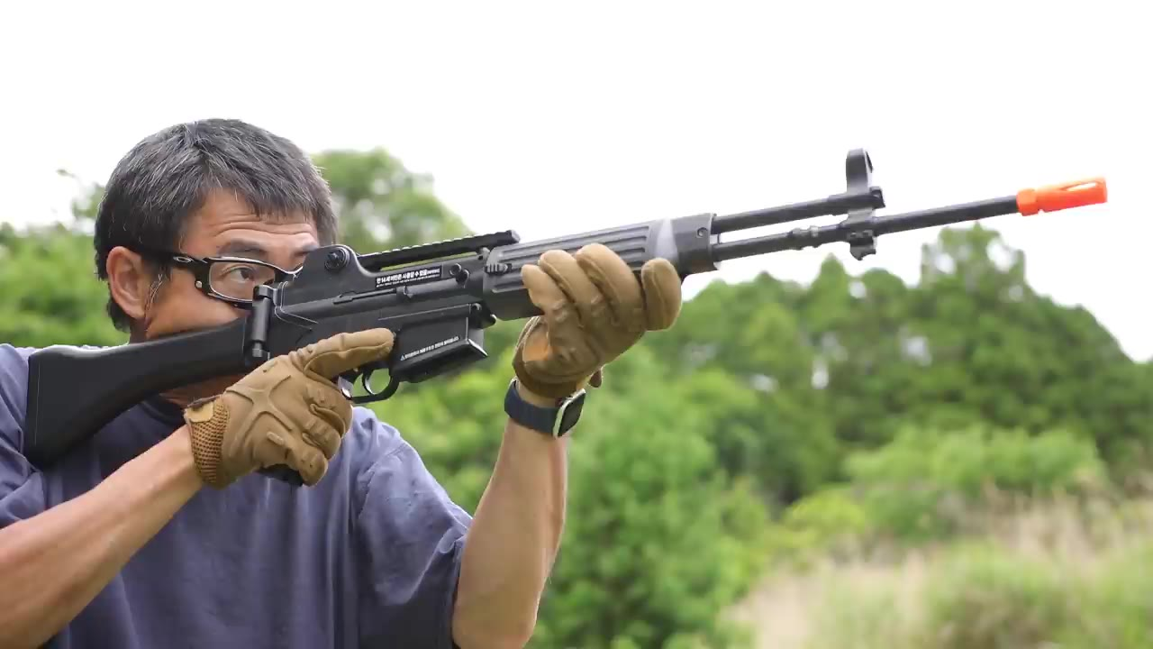 【日本壕界大叔】K2 韩国军队的主力步枪电动力 射击 测评!